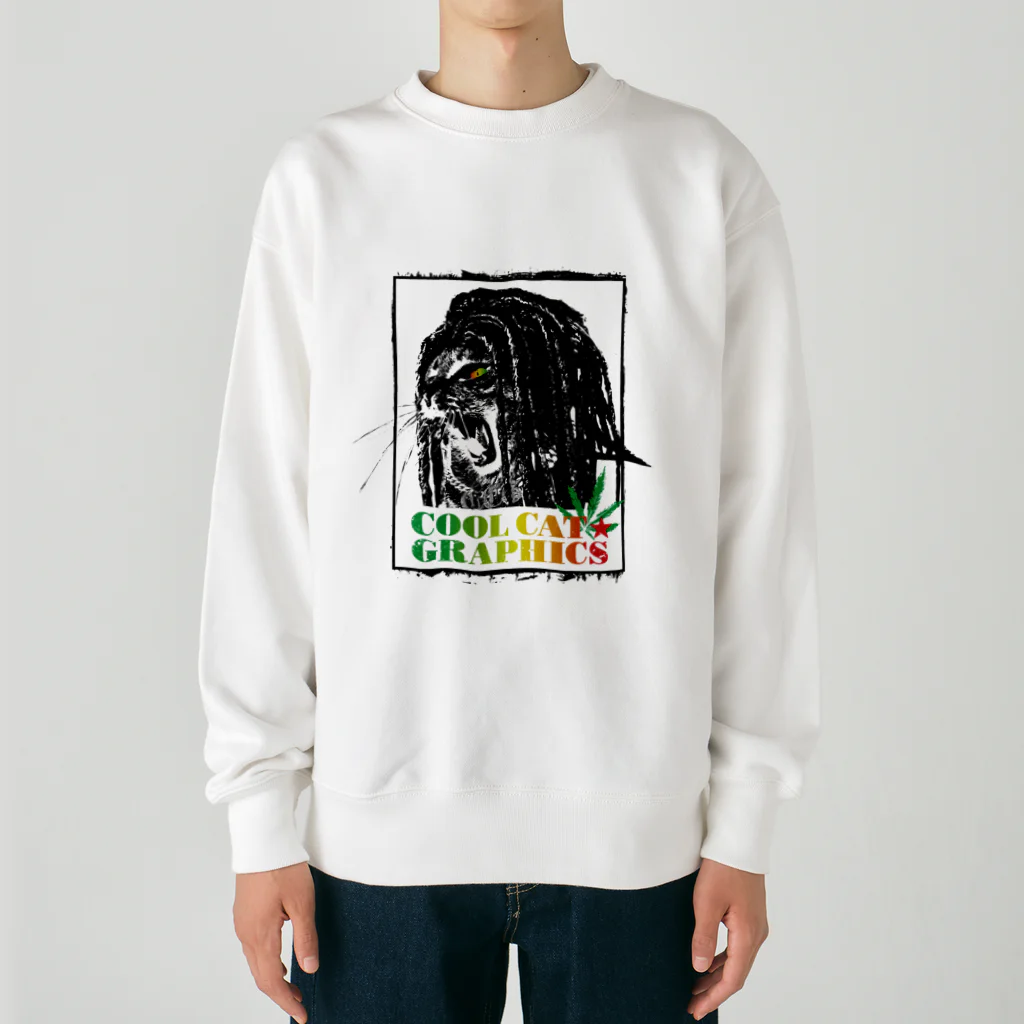 COOL CAT★GRAPHICSのCOOL CAT★GRAPHICS　CCG-004　Reggaeバージョン Heavyweight Crew Neck Sweatshirt