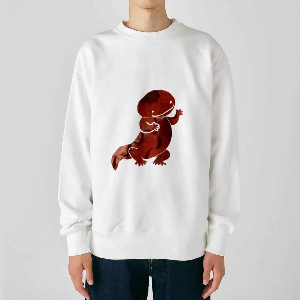 心の森ミュージアム　遊童館のはざ子 Heavyweight Crew Neck Sweatshirt