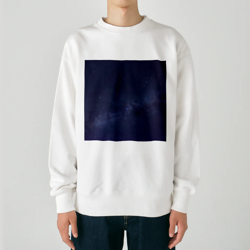 tiger4thのNature starry sky Heavyweight Crew Neck Sweatshirt