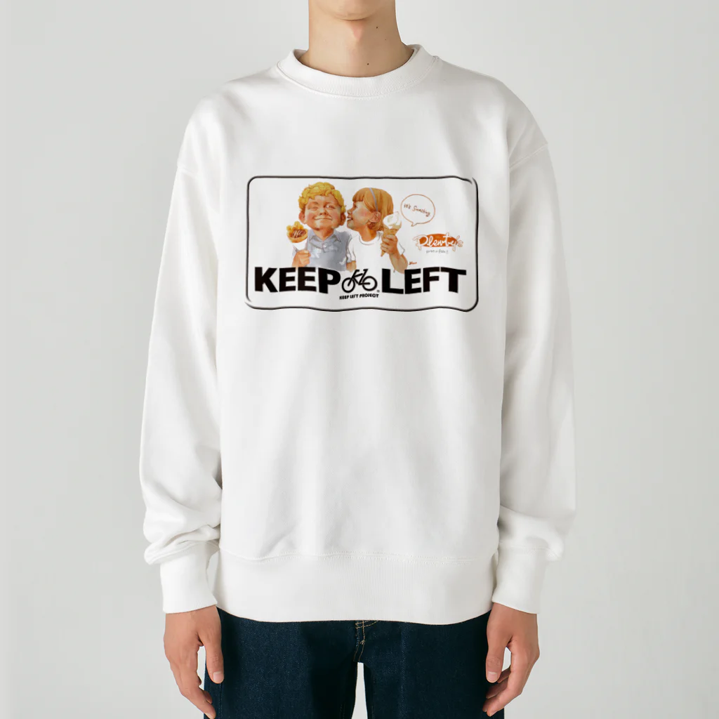 KEEP LEFT PROJECTのKEEP LEFT plenty's Heavyweight Crew Neck Sweatshirt