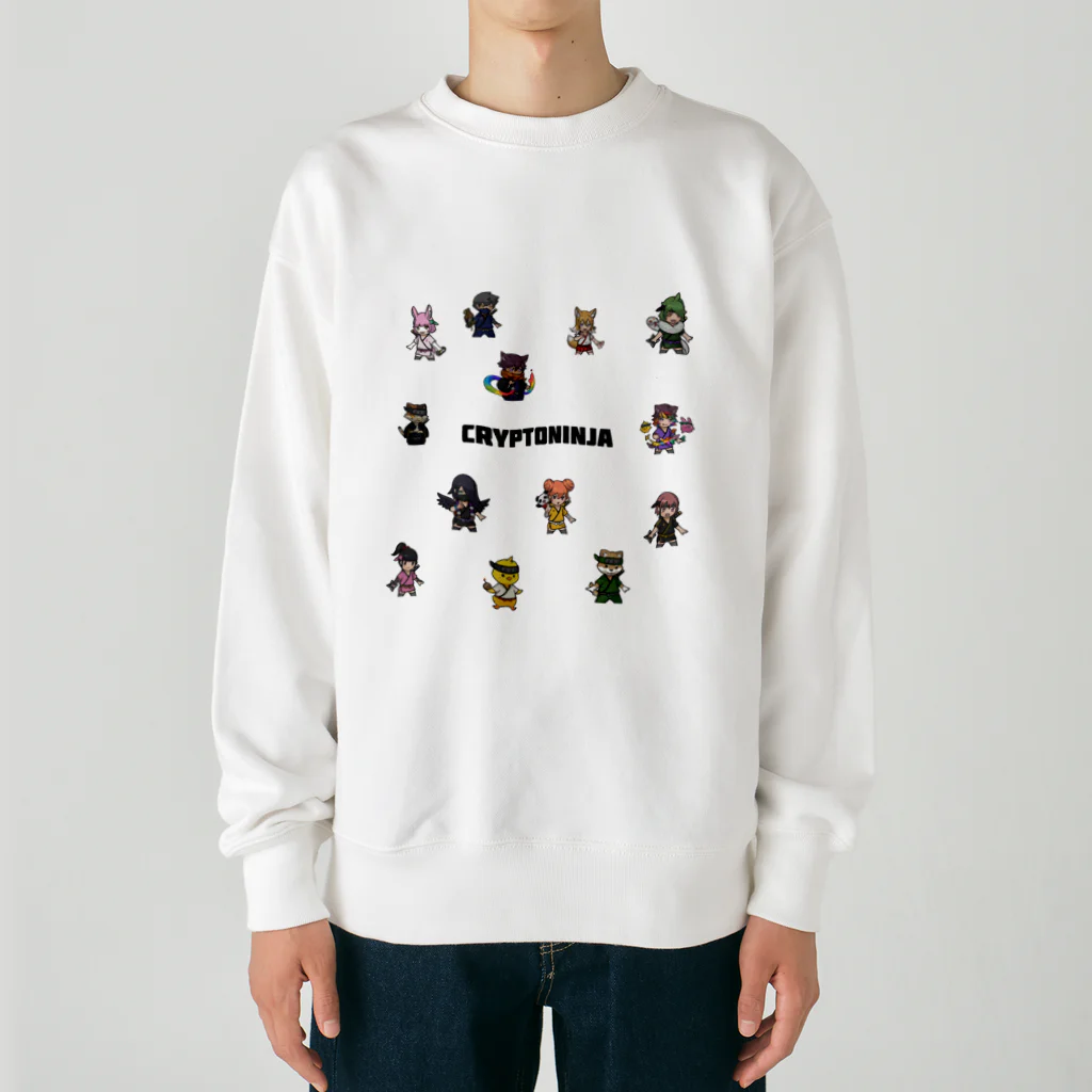 CHIKUSHOのCryptoNinja　スウェット Heavyweight Crew Neck Sweatshirt