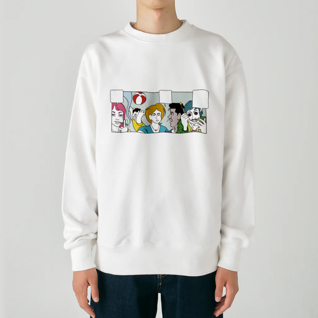 キャー！素敵の知らない人たち Heavyweight Crew Neck Sweatshirt