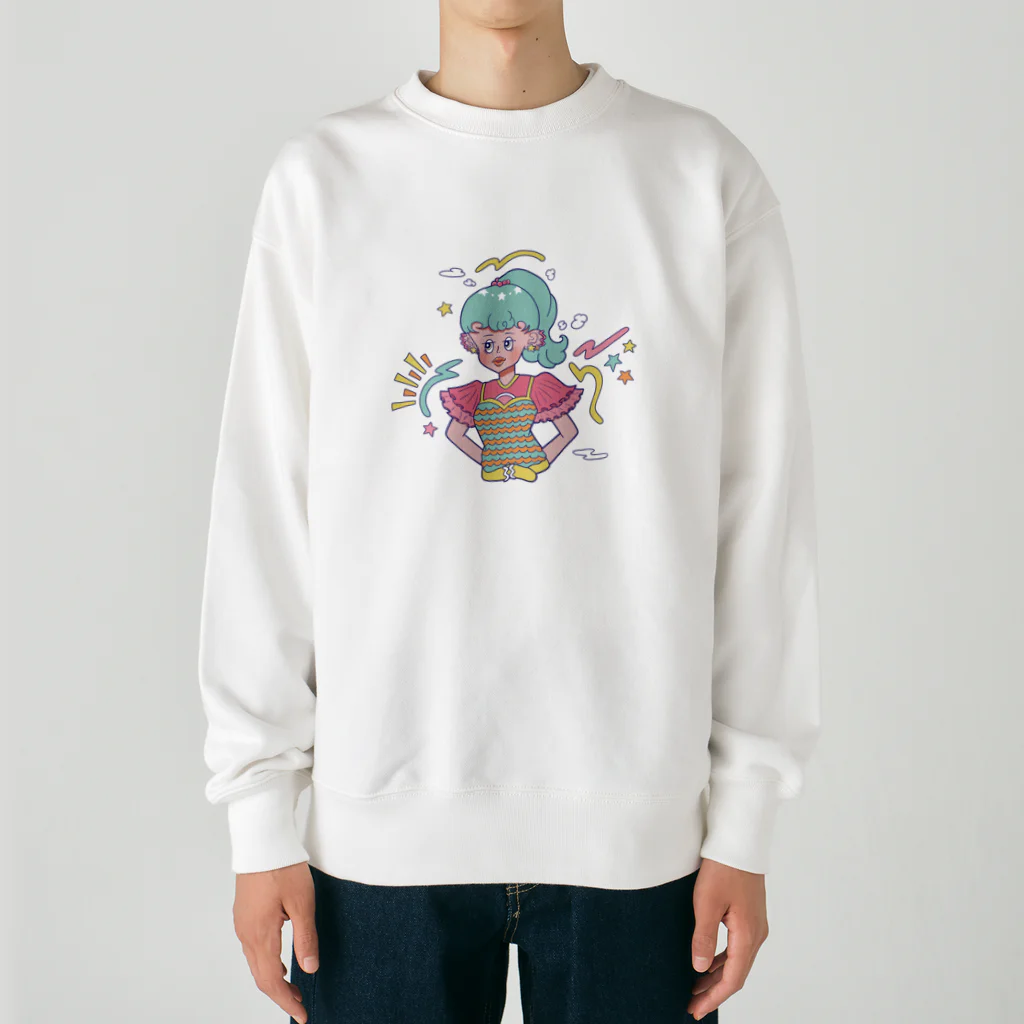 Natsukawa Yukichiのポップンポニーテール Heavyweight Crew Neck Sweatshirt