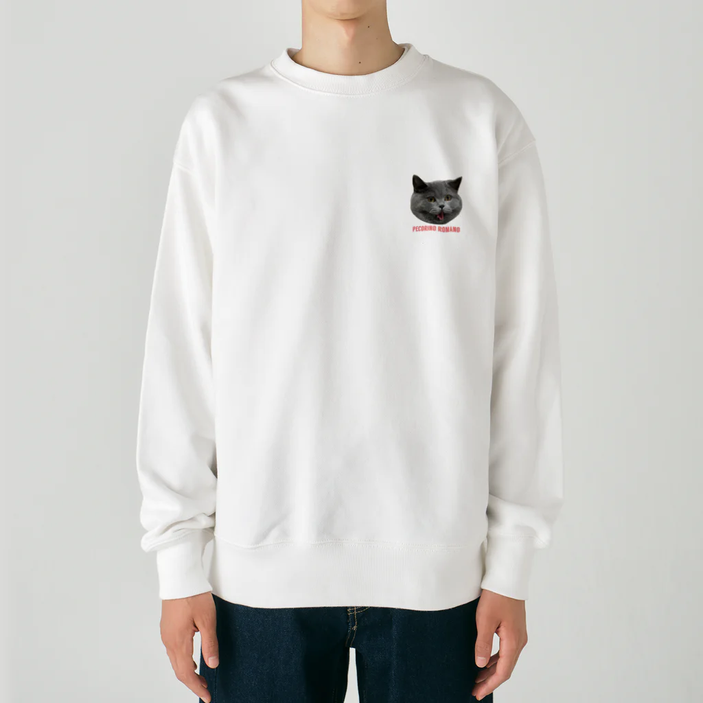 peco_peco_opecoのへそ天はらへりおぺこのロンT Heavyweight Crew Neck Sweatshirt