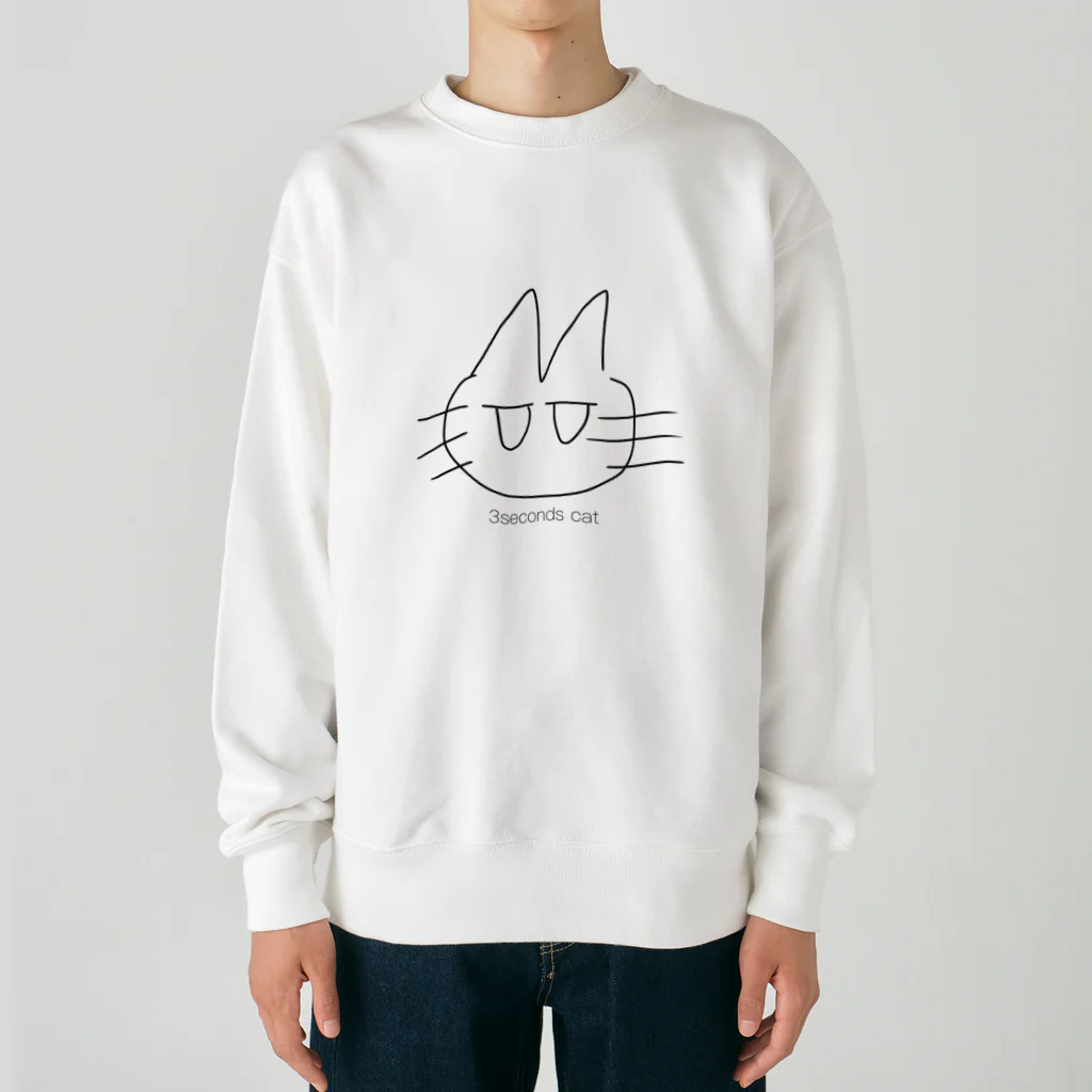 3seconds cat.の3seconds cat Heavyweight Crew Neck Sweatshirt