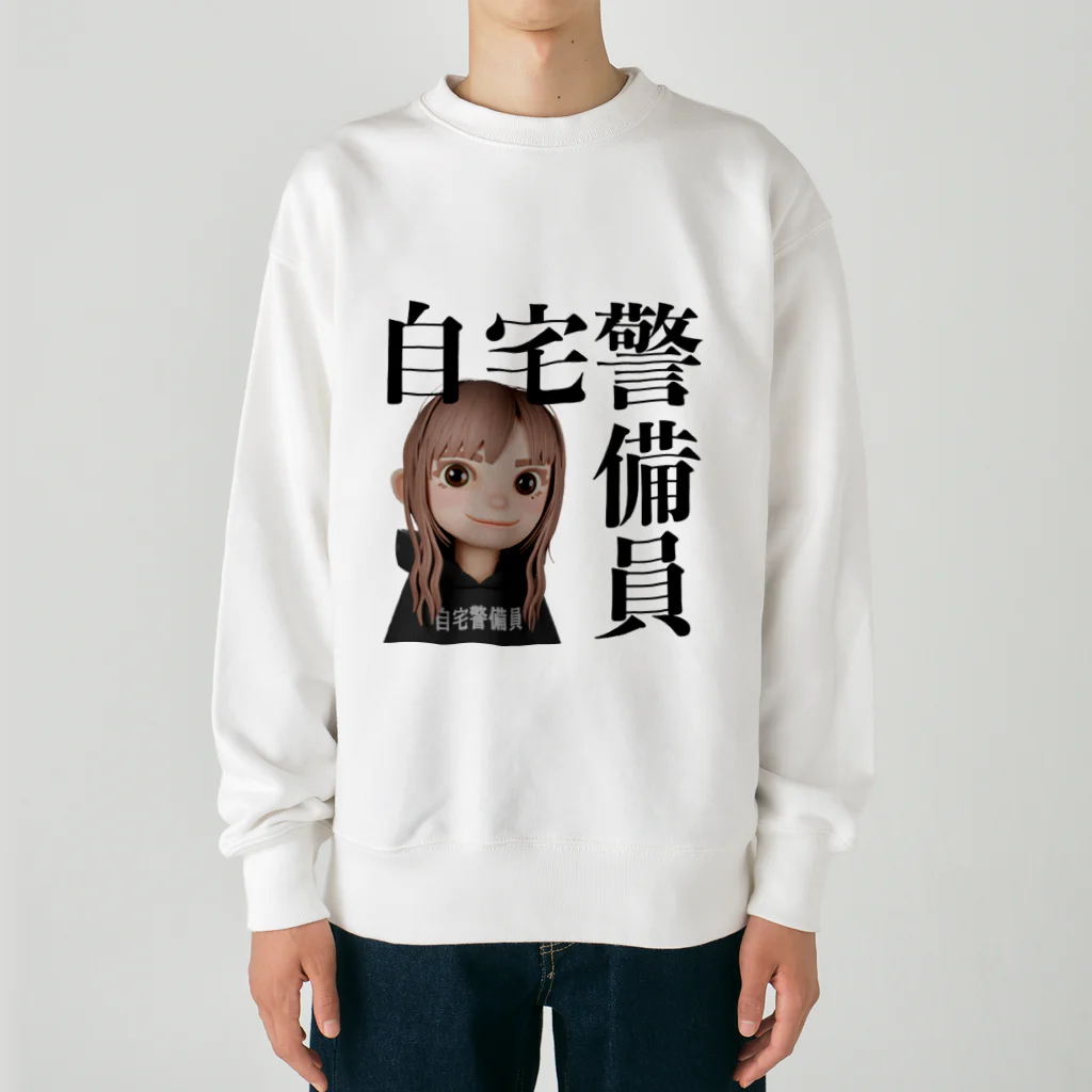 ЯikA🎤りかちゃんねるの自宅警備員 Heavyweight Crew Neck Sweatshirt