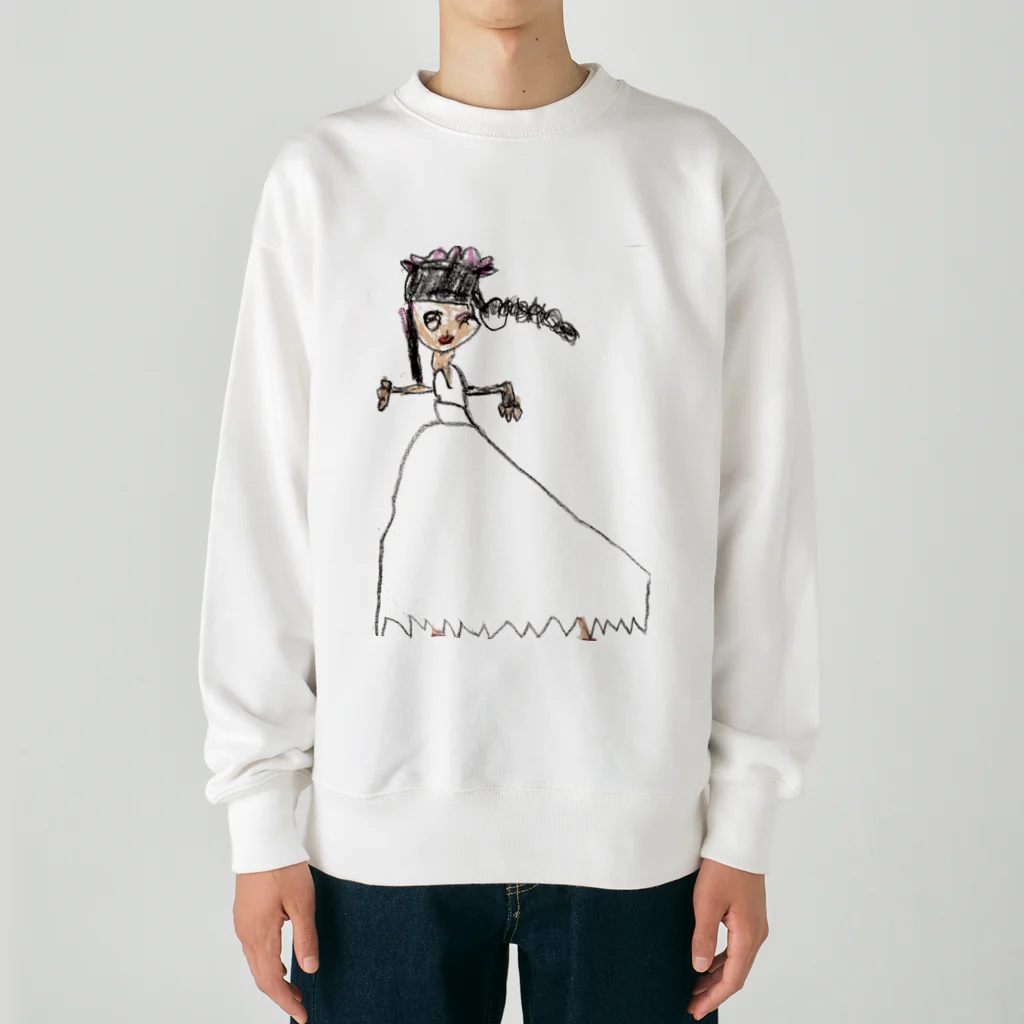 NEVERLAND-WORLDの私はプリンセス Heavyweight Crew Neck Sweatshirt