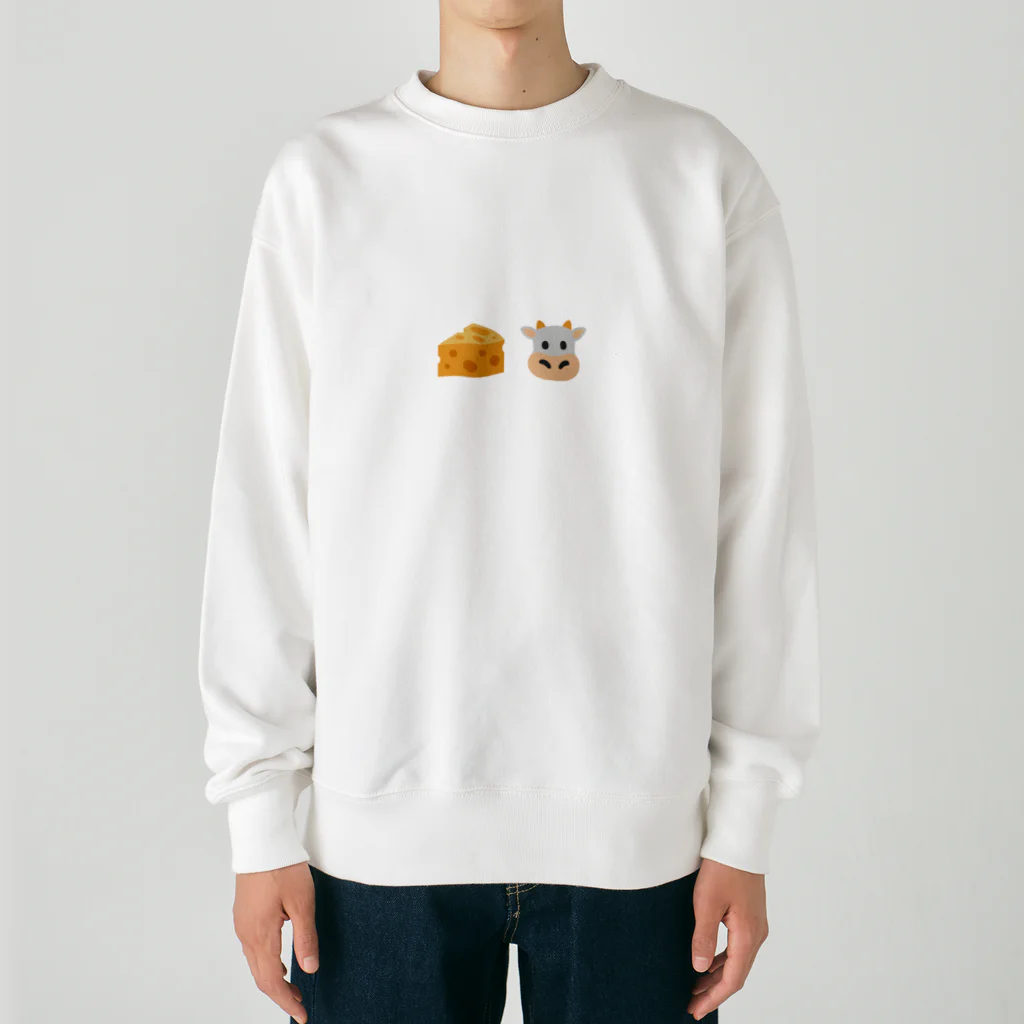 グラフィンのチー牛 Heavyweight Crew Neck Sweatshirt