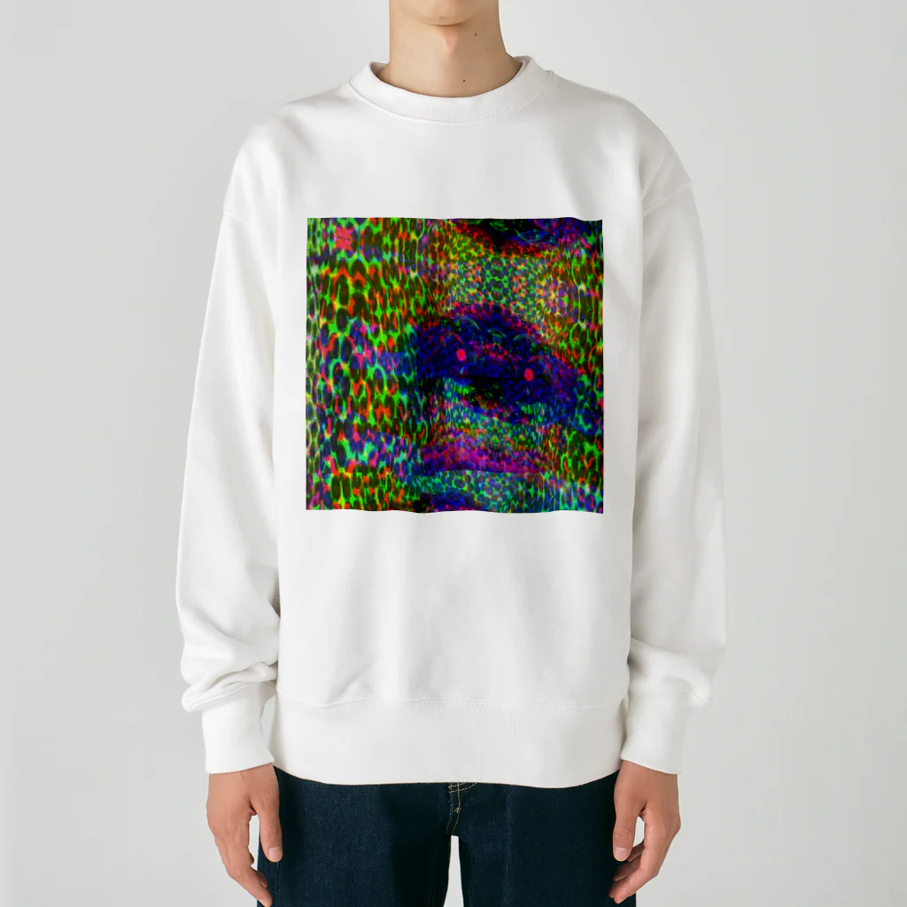 egg Artworks & the cocaine's pixの『∫αЙ†α₷₥α f4r sµ!c!de.』 Heavyweight Crew Neck Sweatshirt