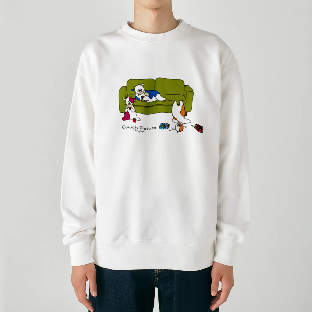 CowchPotatoのカウチポテト・イングリッシュ Heavyweight Crew Neck Sweatshirt