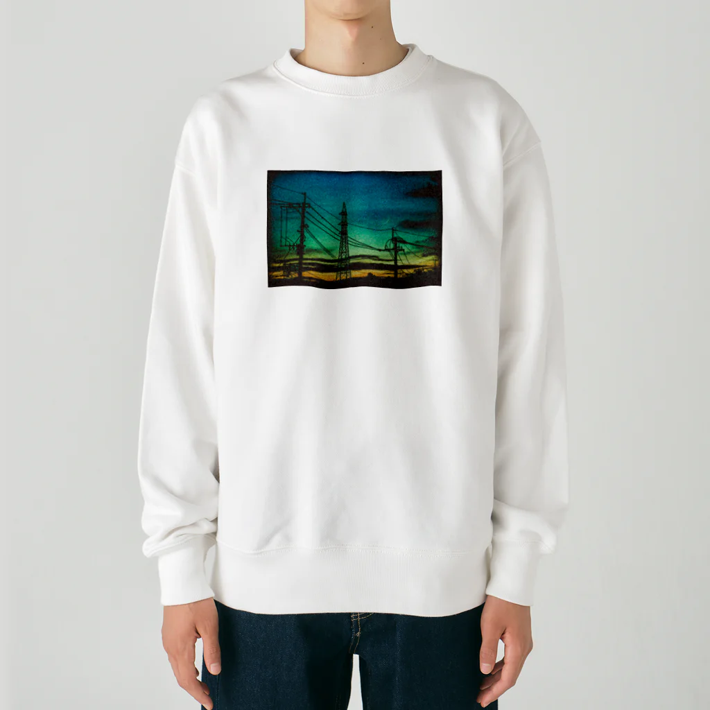 久留米運送のえも Heavyweight Crew Neck Sweatshirt