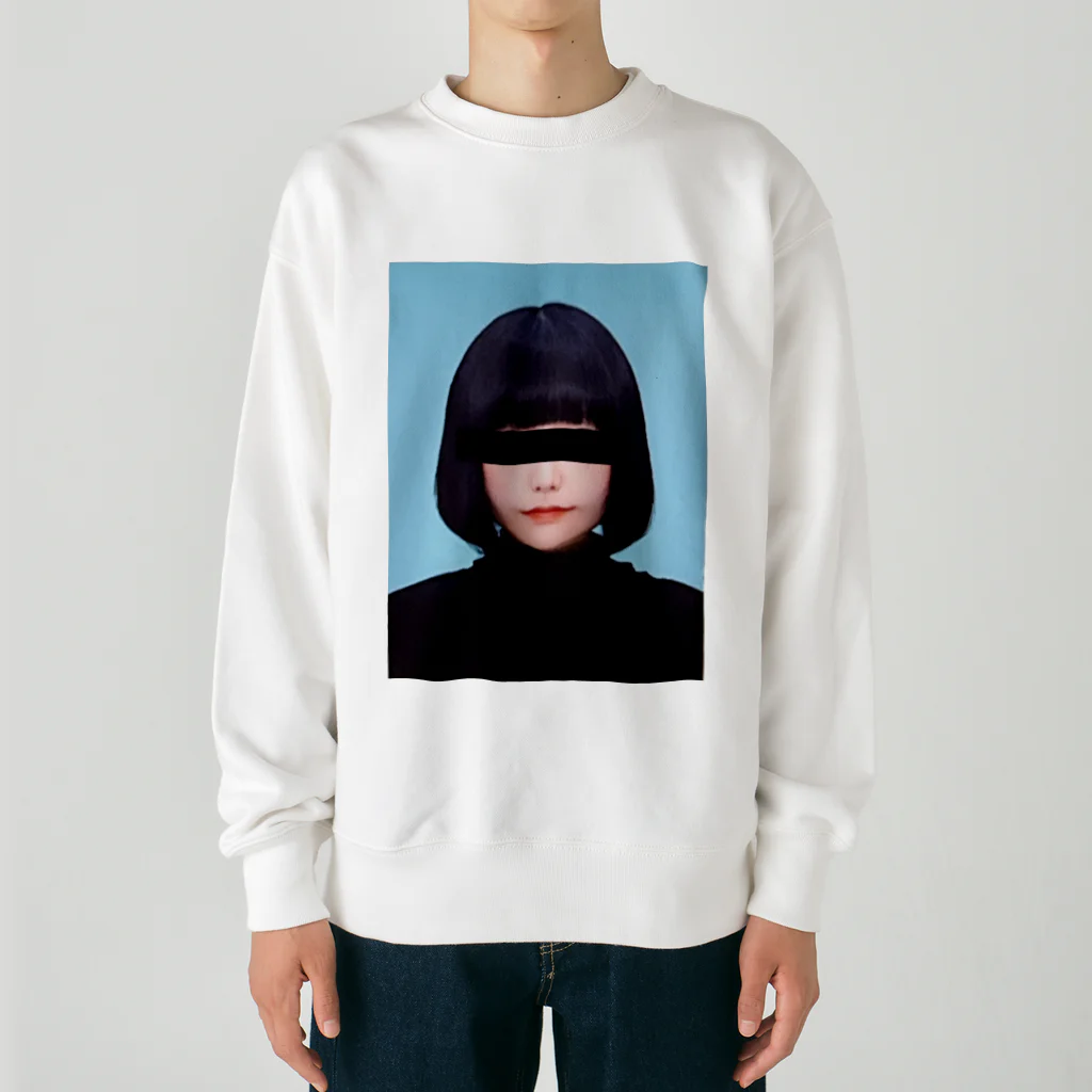 ポイ童のポイ童証明写真T 2022ver. Heavyweight Crew Neck Sweatshirt