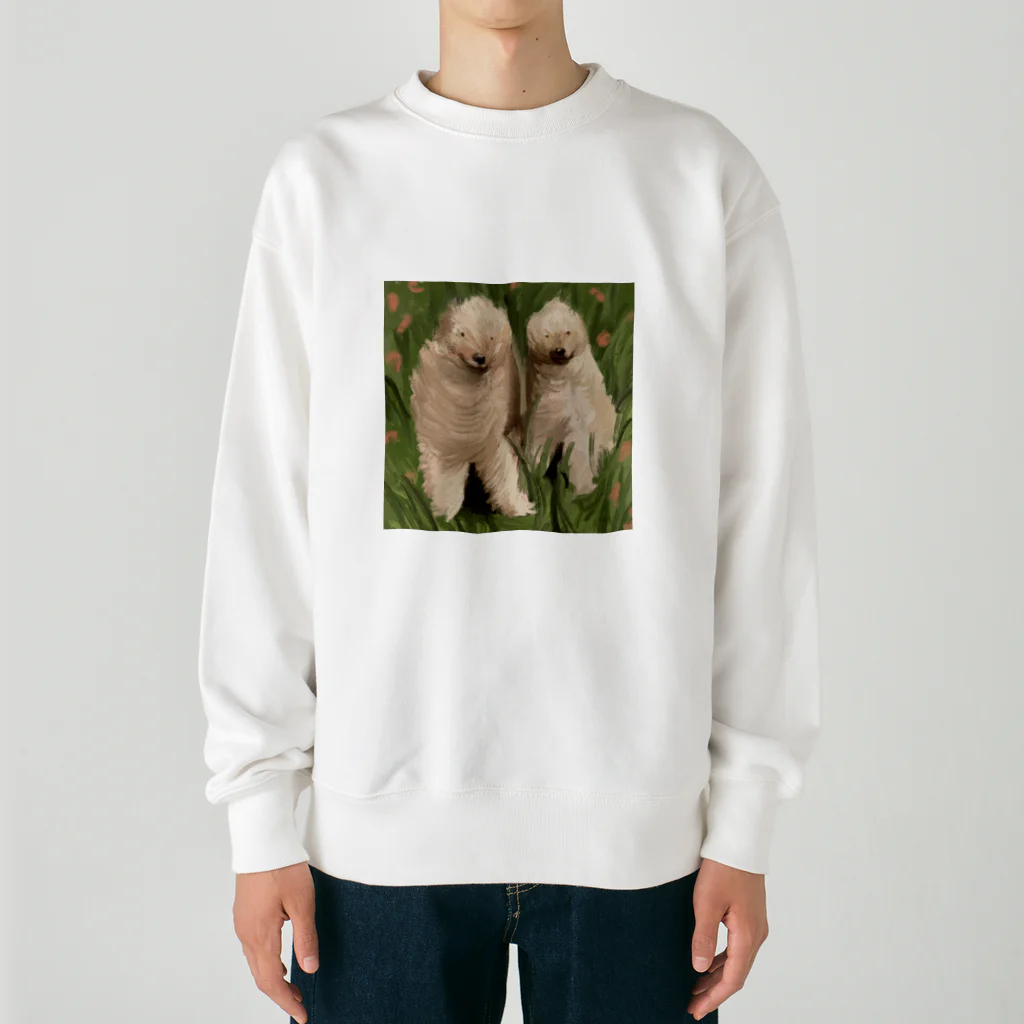 tondeiki Shopのwindy dog Heavyweight Crew Neck Sweatshirt