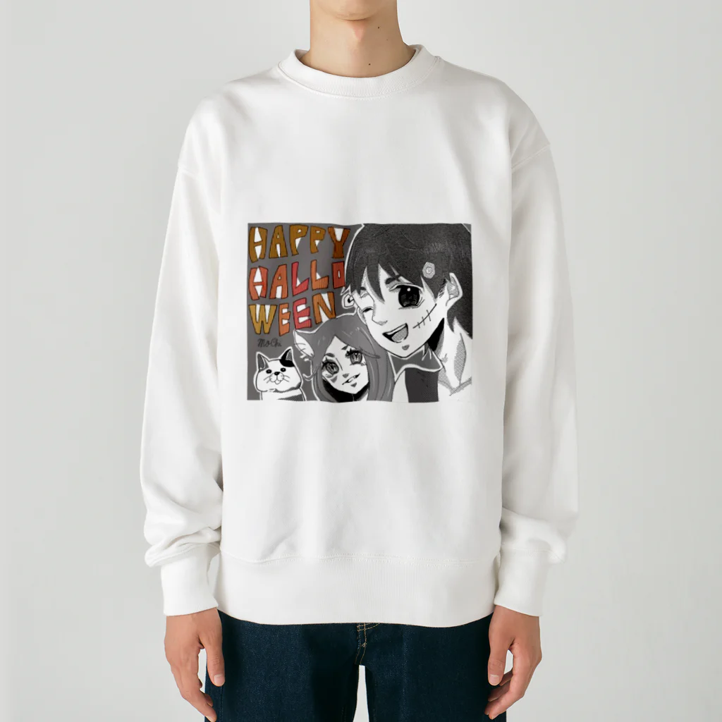 workselectのHELLOWEENアイテム Heavyweight Crew Neck Sweatshirt