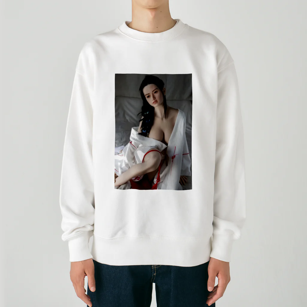 sodollのLearn The Right Way To Wash Sex Dolls Heavyweight Crew Neck Sweatshirt