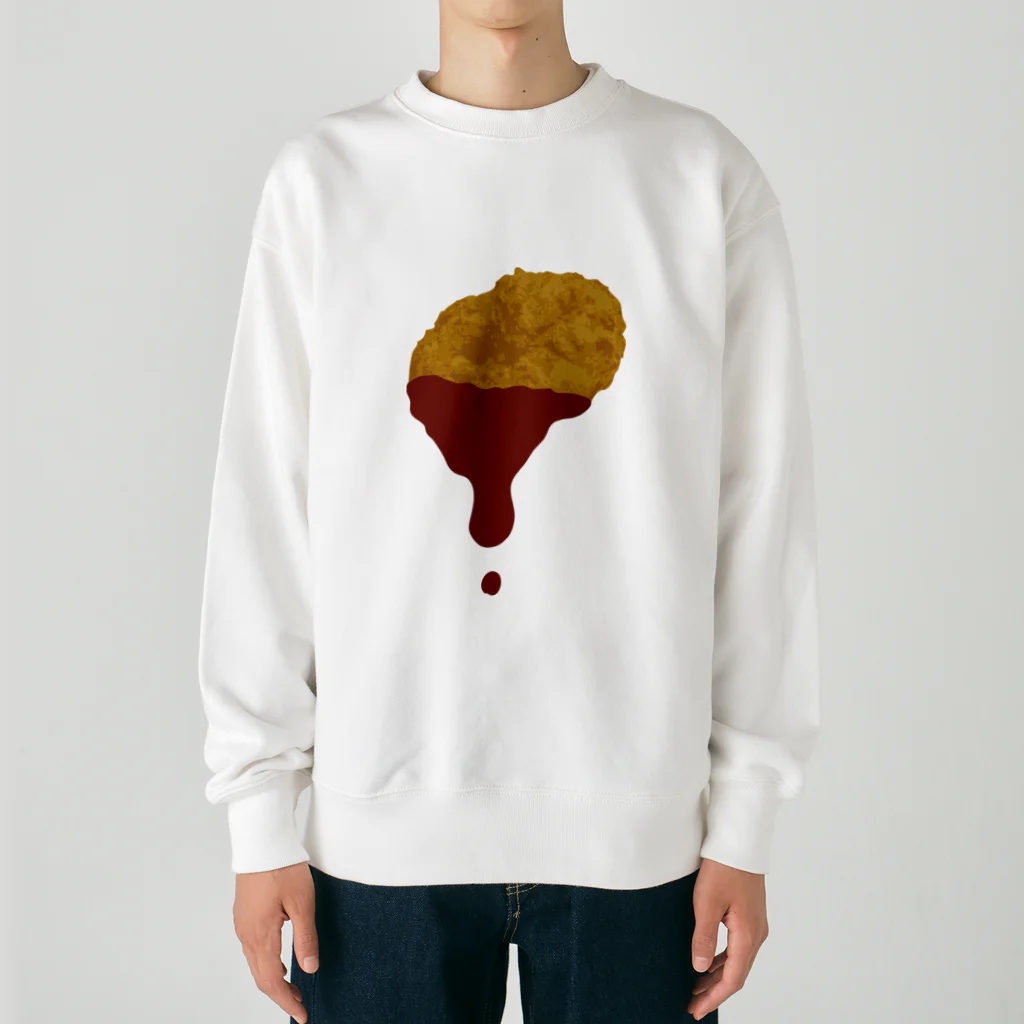 daddy-s_junkfoodsのNUGGETS Heavyweight Crew Neck Sweatshirt