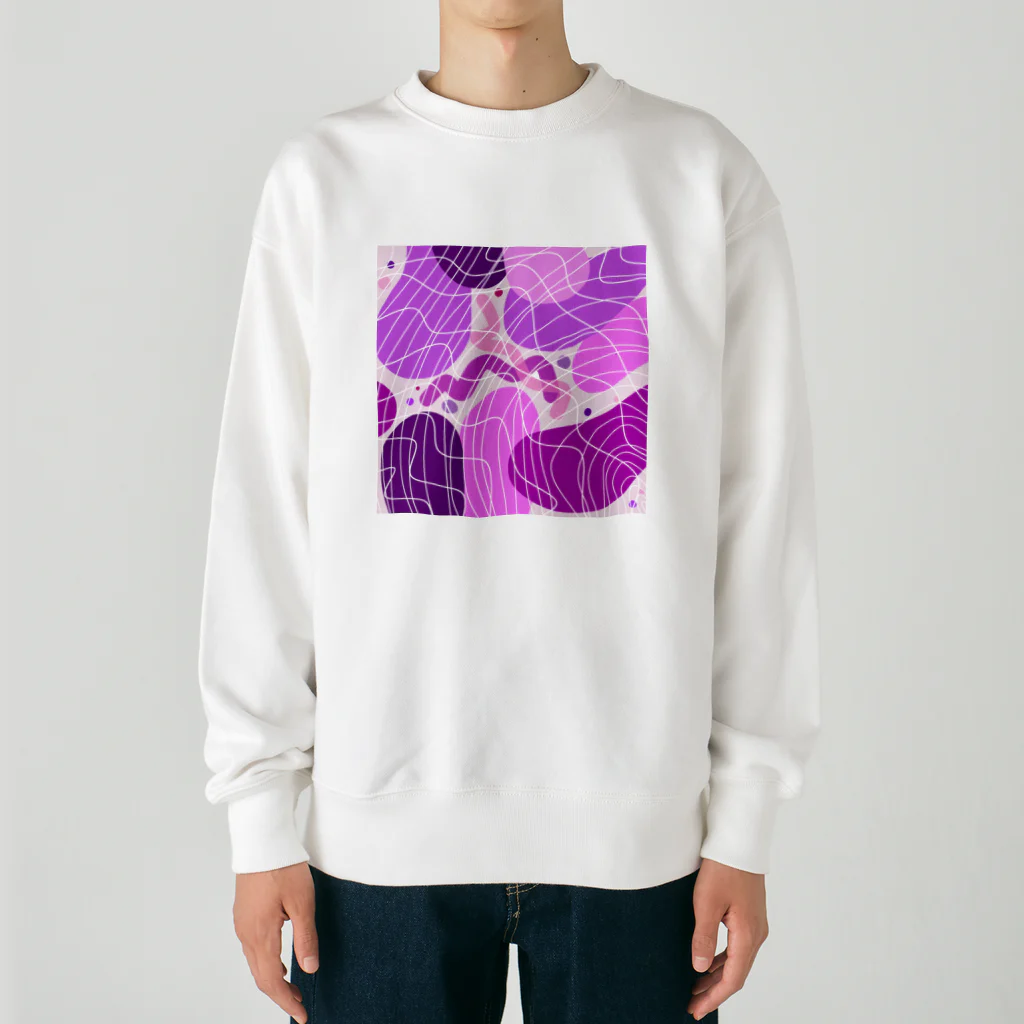 うにぽっぷこーんの焼き芋 Heavyweight Crew Neck Sweatshirt