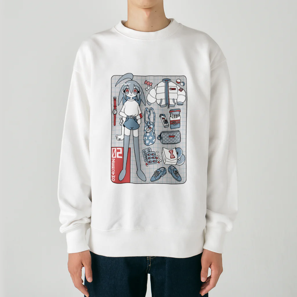 KANEKOYAの02くんのもちもの Heavyweight Crew Neck Sweatshirt