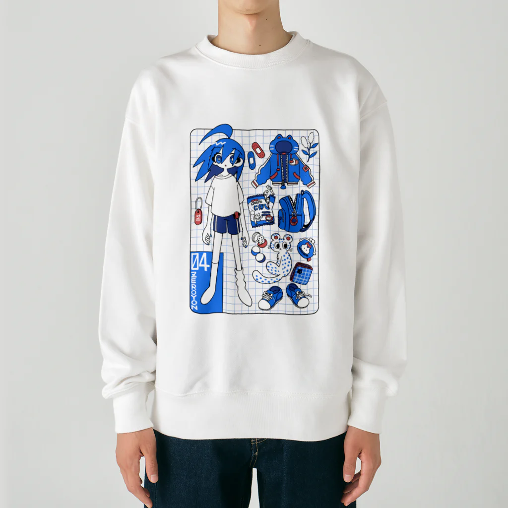 KANEKOYAの04くんのもちもの Heavyweight Crew Neck Sweatshirt