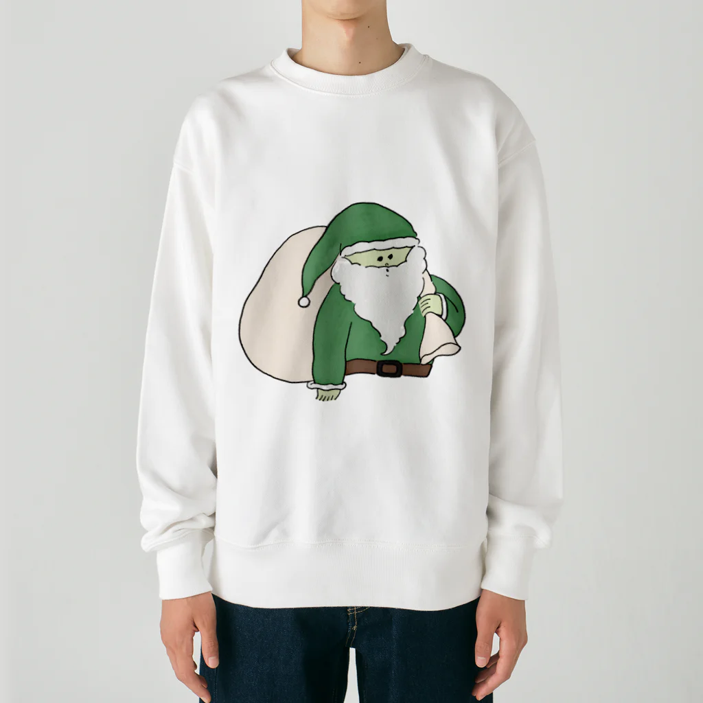 boorichanのあわてんぼうのイエティサンタ Heavyweight Crew Neck Sweatshirt