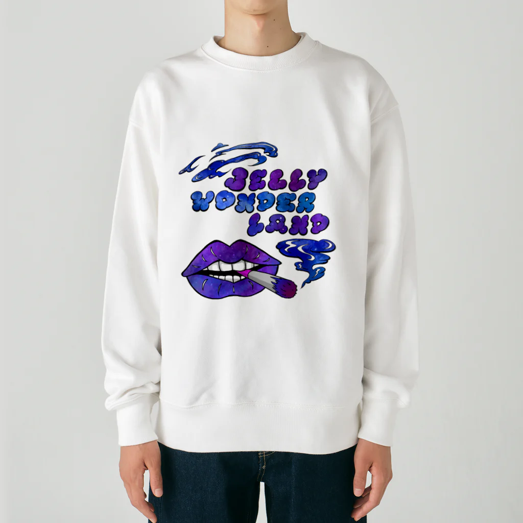 【公式】JELLY WONDERLAND【ショップ】のsexy girl Heavyweight Crew Neck Sweatshirt