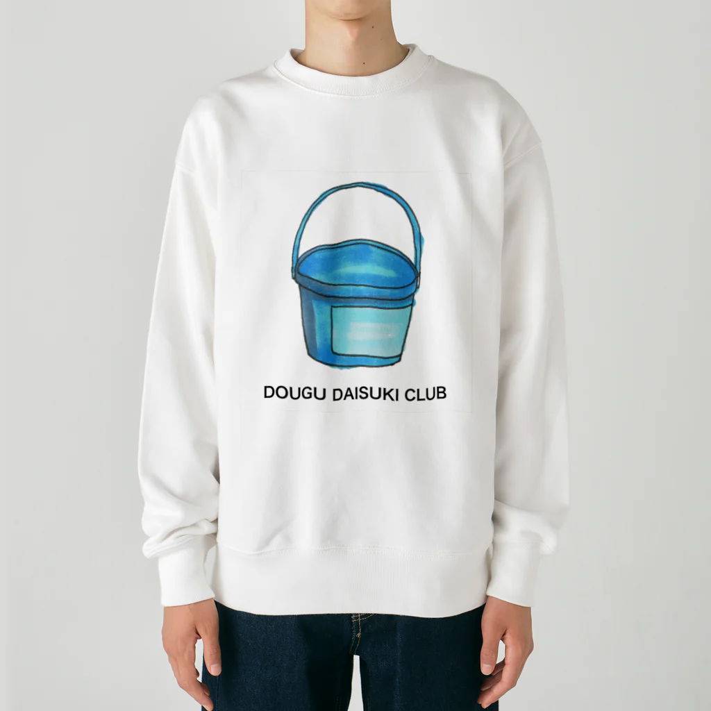 douguchanのバケツちゃん Heavyweight Crew Neck Sweatshirt