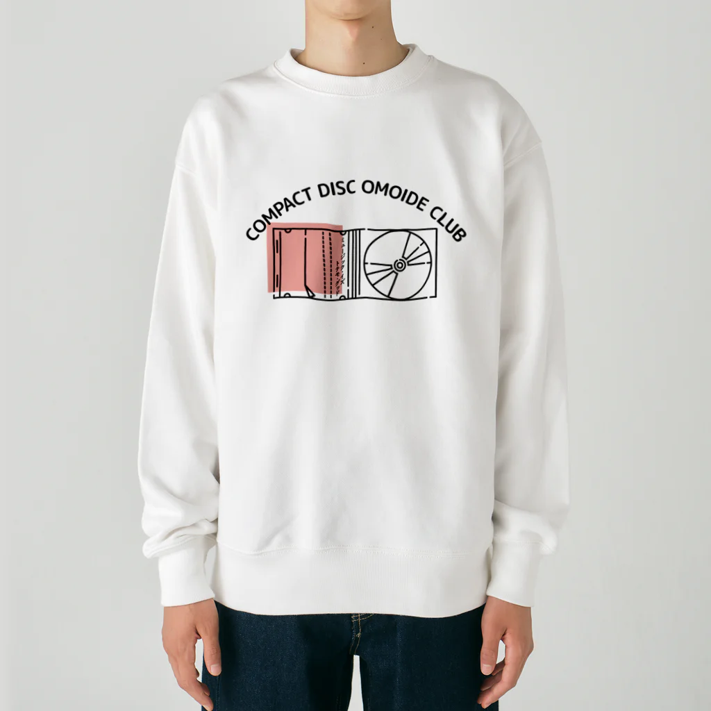 CDmanのCOMPACT DISC OMOIDE CLUB（PINK） Heavyweight Crew Neck Sweatshirt