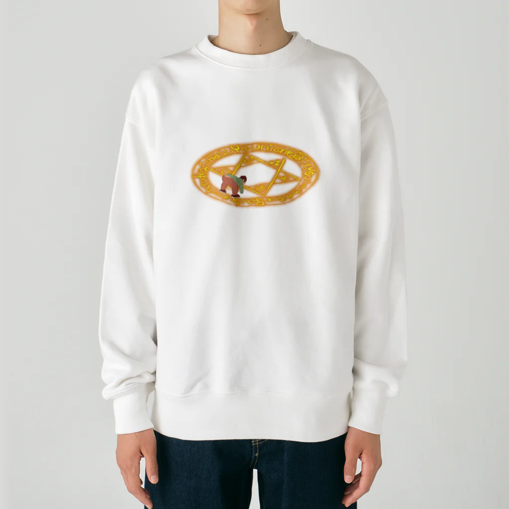 ふっきのおみせの召喚するこども Heavyweight Crew Neck Sweatshirt