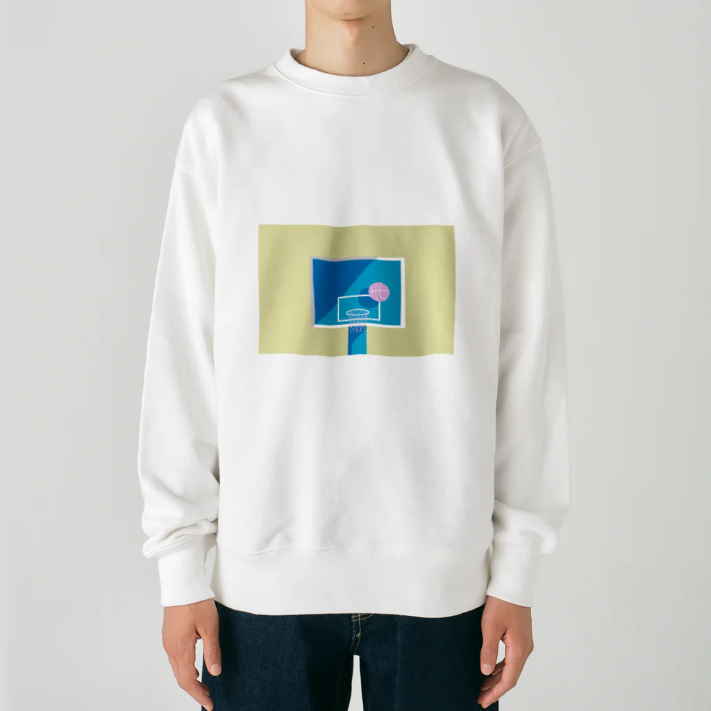 narumiのバスケットゴール　朝 Heavyweight Crew Neck Sweatshirt