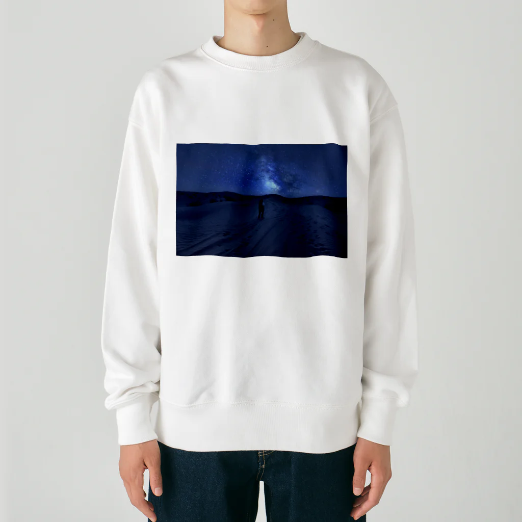 ッの星が降る夜 Heavyweight Crew Neck Sweatshirt