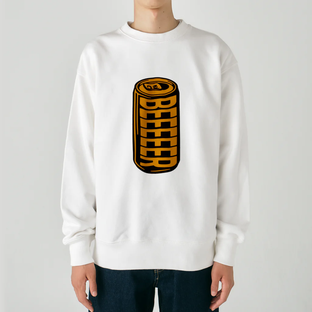 tonikakusakeの缶ビール BEEEEER カラー Heavyweight Crew Neck Sweatshirt