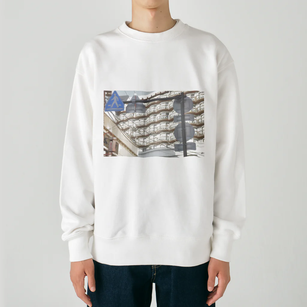 ゆうなぎの写真スウェット Heavyweight Crew Neck Sweatshirt