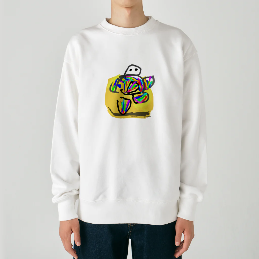 2gawaの夢ときぼうをのせて Heavyweight Crew Neck Sweatshirt