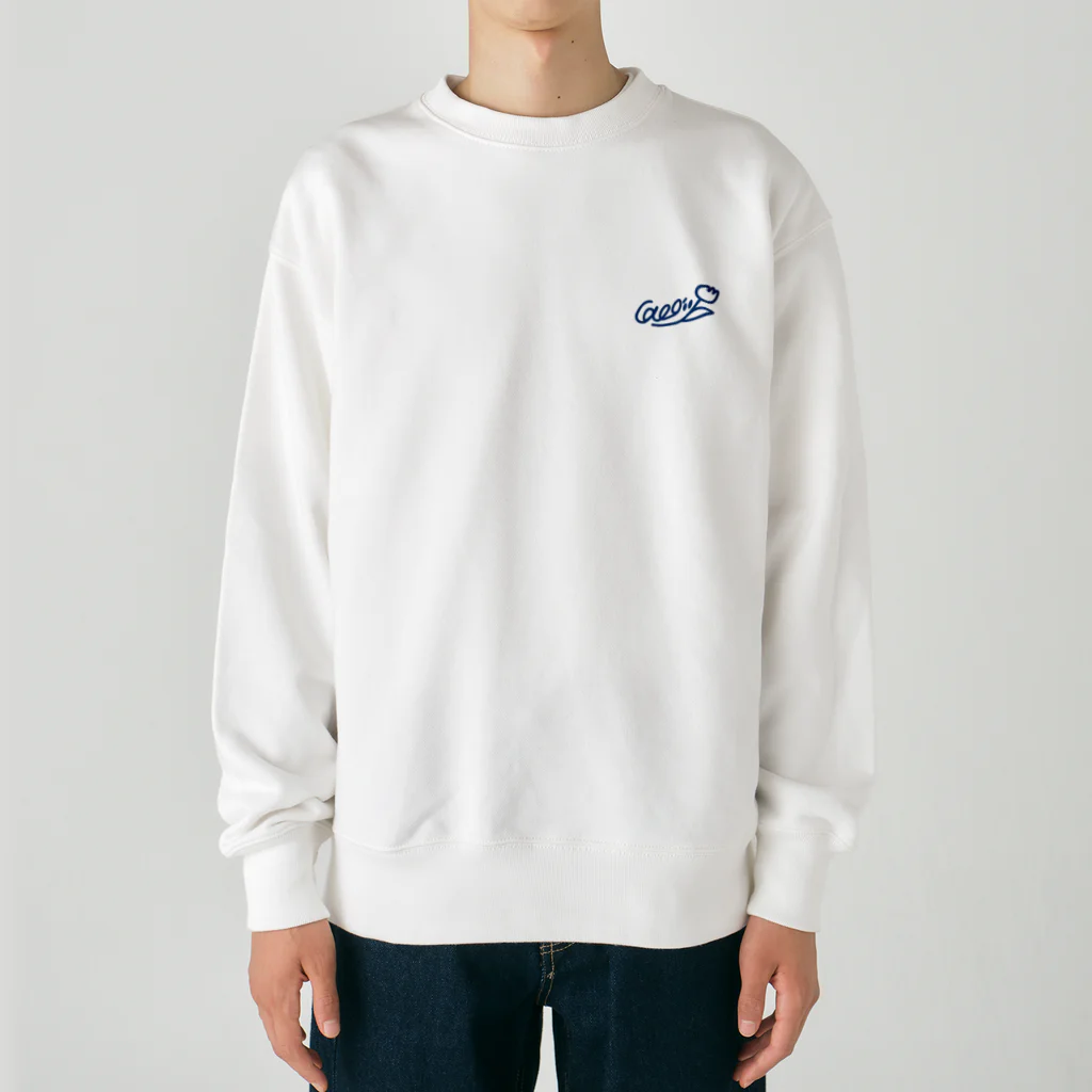 caco | イラストレーターの1周年記念ちびかこスウェット Heavyweight Crew Neck Sweatshirt