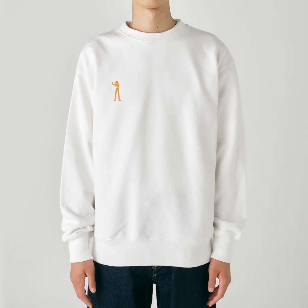 おだんごの準備体操の人 Heavyweight Crew Neck Sweatshirt