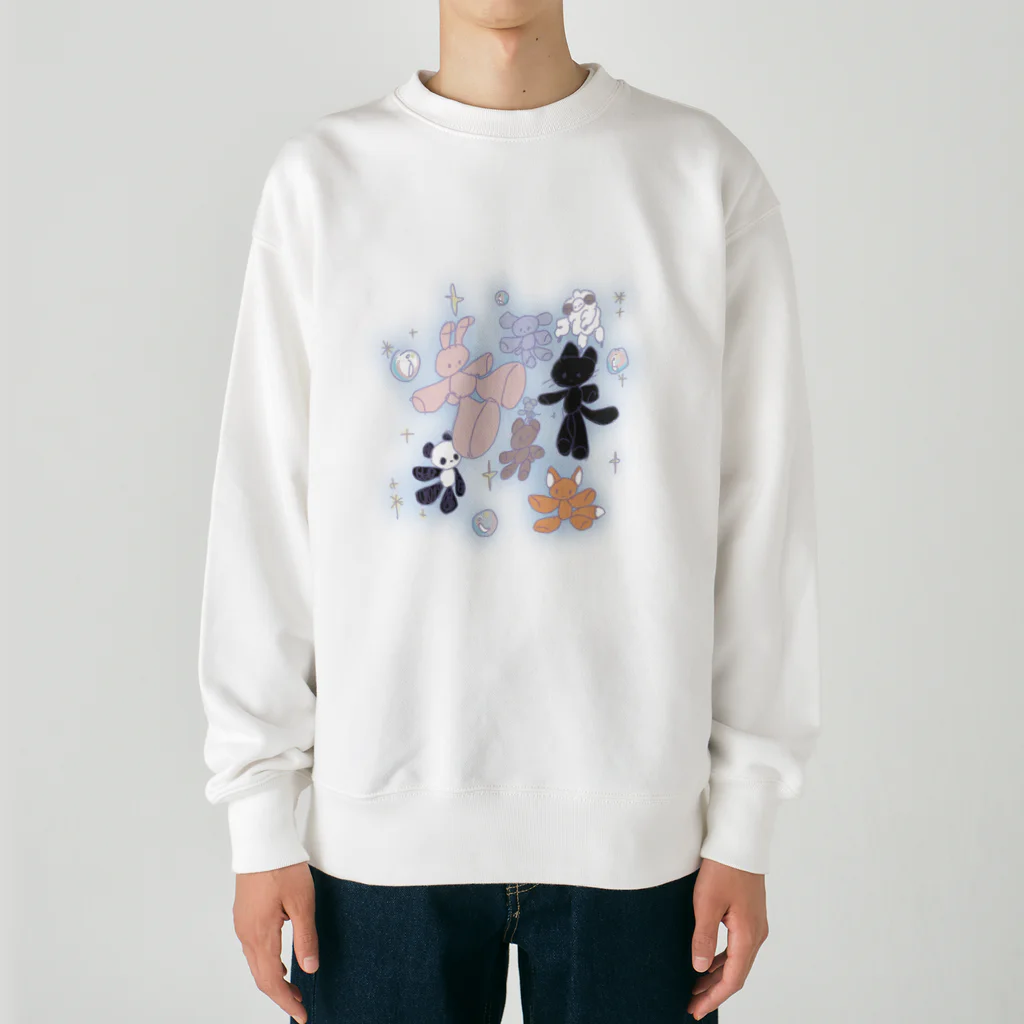 駄犬のぬいちゃんず Heavyweight Crew Neck Sweatshirt