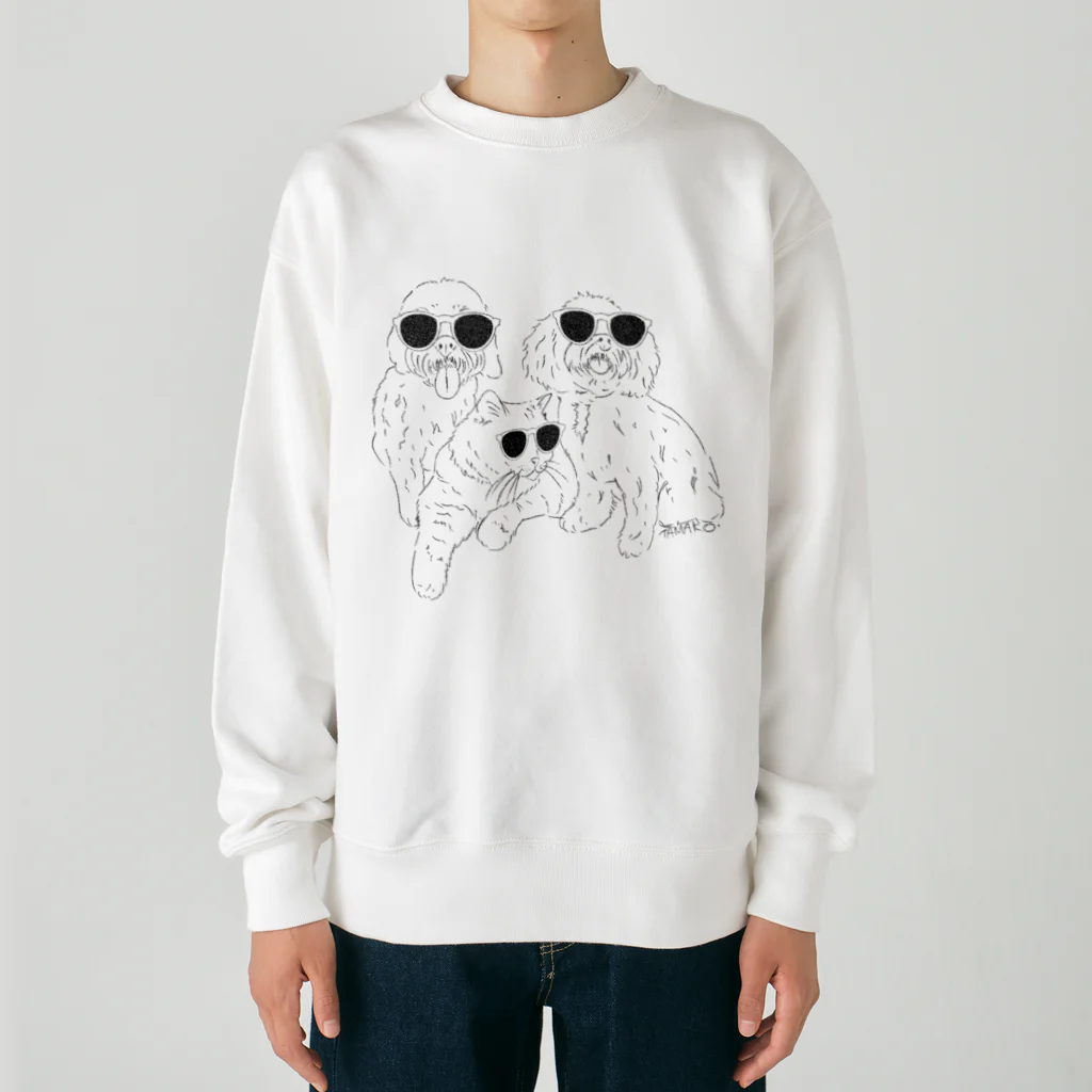 tamako.small familyの@monochrome_otome4様 Heavyweight Crew Neck Sweatshirt