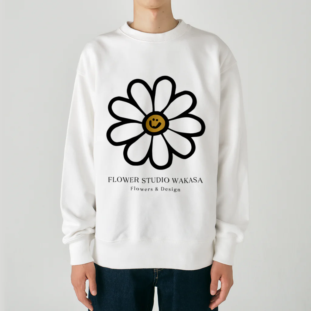 flowerstudiowakasaのFLOWER STUDIO WAKASA ロゴマーク Heavyweight Crew Neck Sweatshirt