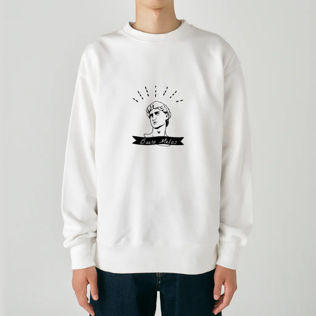 sukima_の映えろメロス Heavyweight Crew Neck Sweatshirt