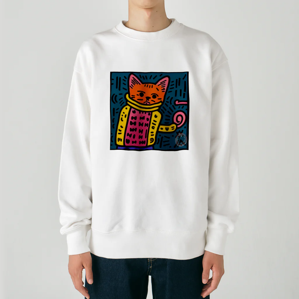 Magic Worldのカラフルな生き物シリーズ Heavyweight Crew Neck Sweatshirt