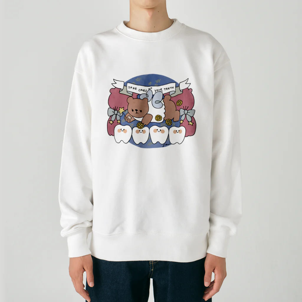 anwonの歯の妖精 Heavyweight Crew Neck Sweatshirt