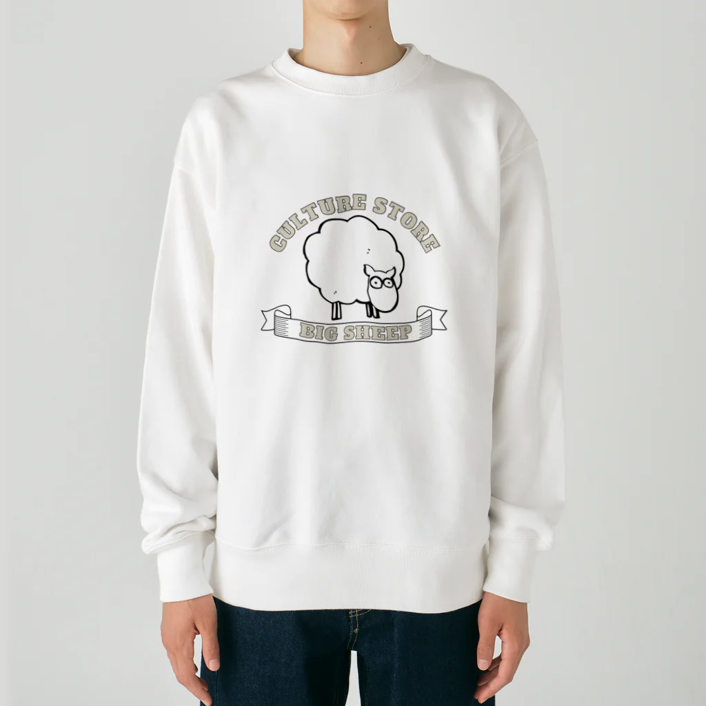 BIG SHEEP CULTURE STOREのBIG SHEEP Heavyweight Crew Neck Sweatshirt