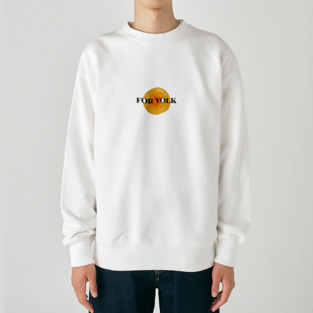 For yolkのFor yolk Heavyweight Crew Neck Sweatshirt