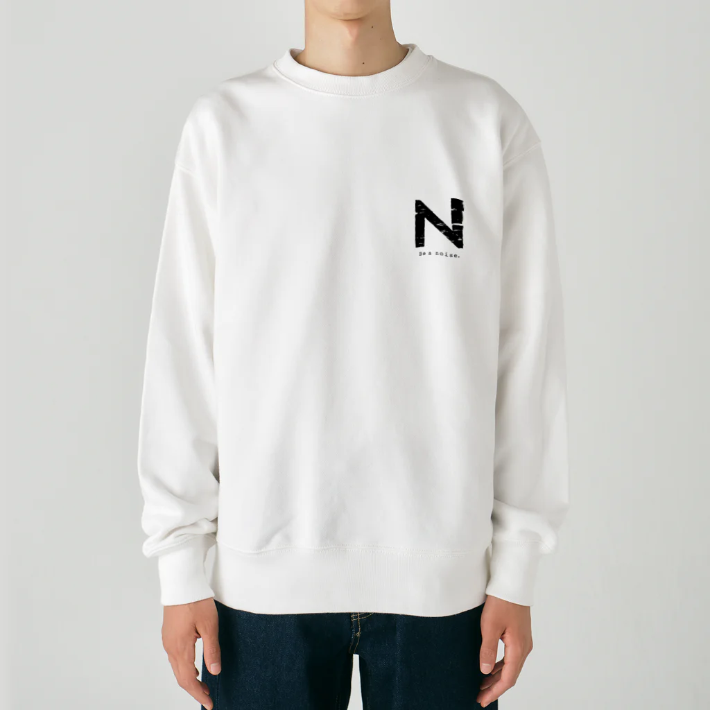 noisie_jpの【N】イニシャル × Be a noise. Heavyweight Crew Neck Sweatshirt