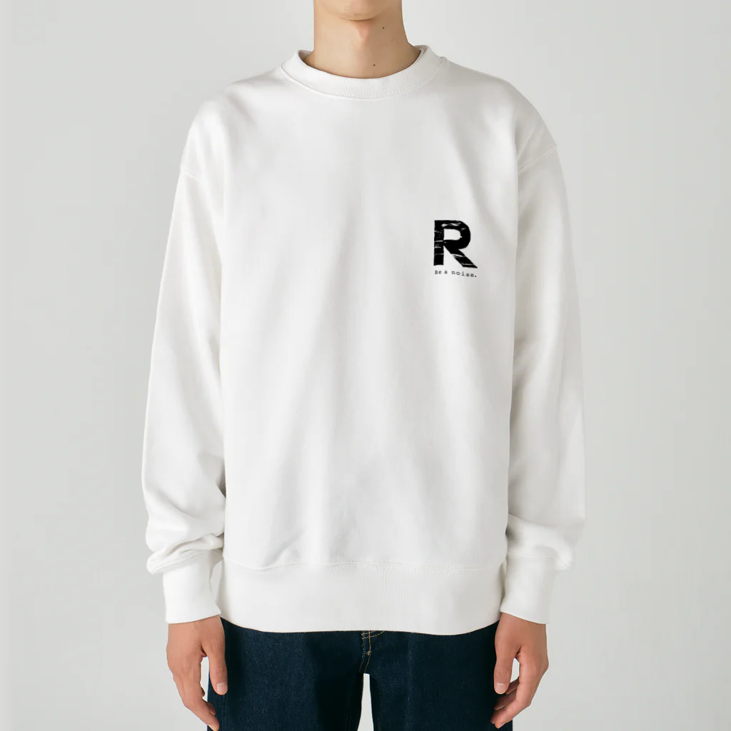 noisie_jpの【R】イニシャル × Be a noise. Heavyweight Crew Neck Sweatshirt