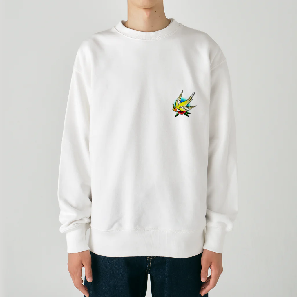 8chのOldSchool-Cockatiel Heavyweight Crew Neck Sweatshirt