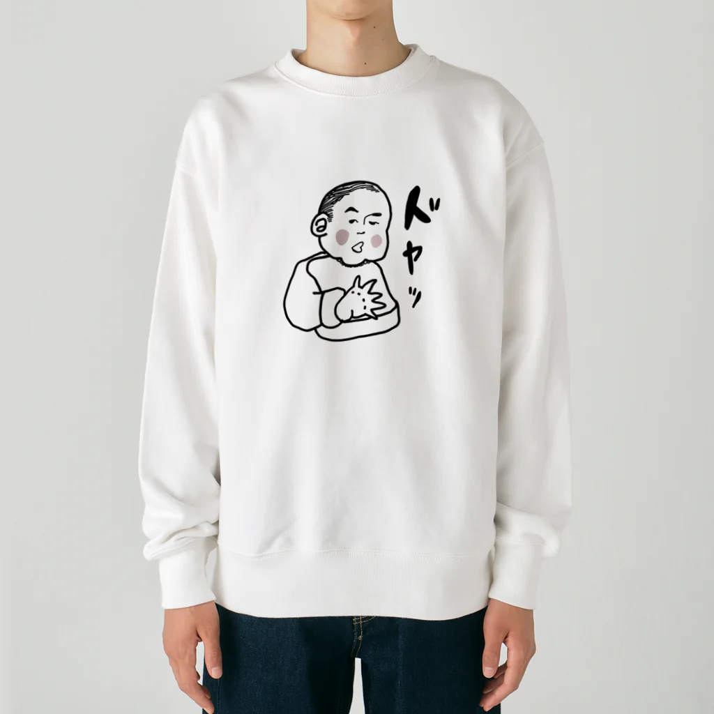 イカラシ　ツカサのドヤッ Heavyweight Crew Neck Sweatshirt