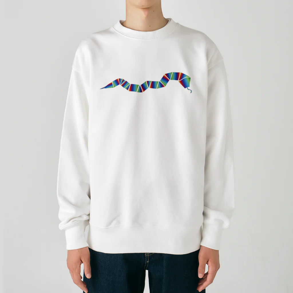 taisei125のＲainbowＳnake Heavyweight Crew Neck Sweatshirt