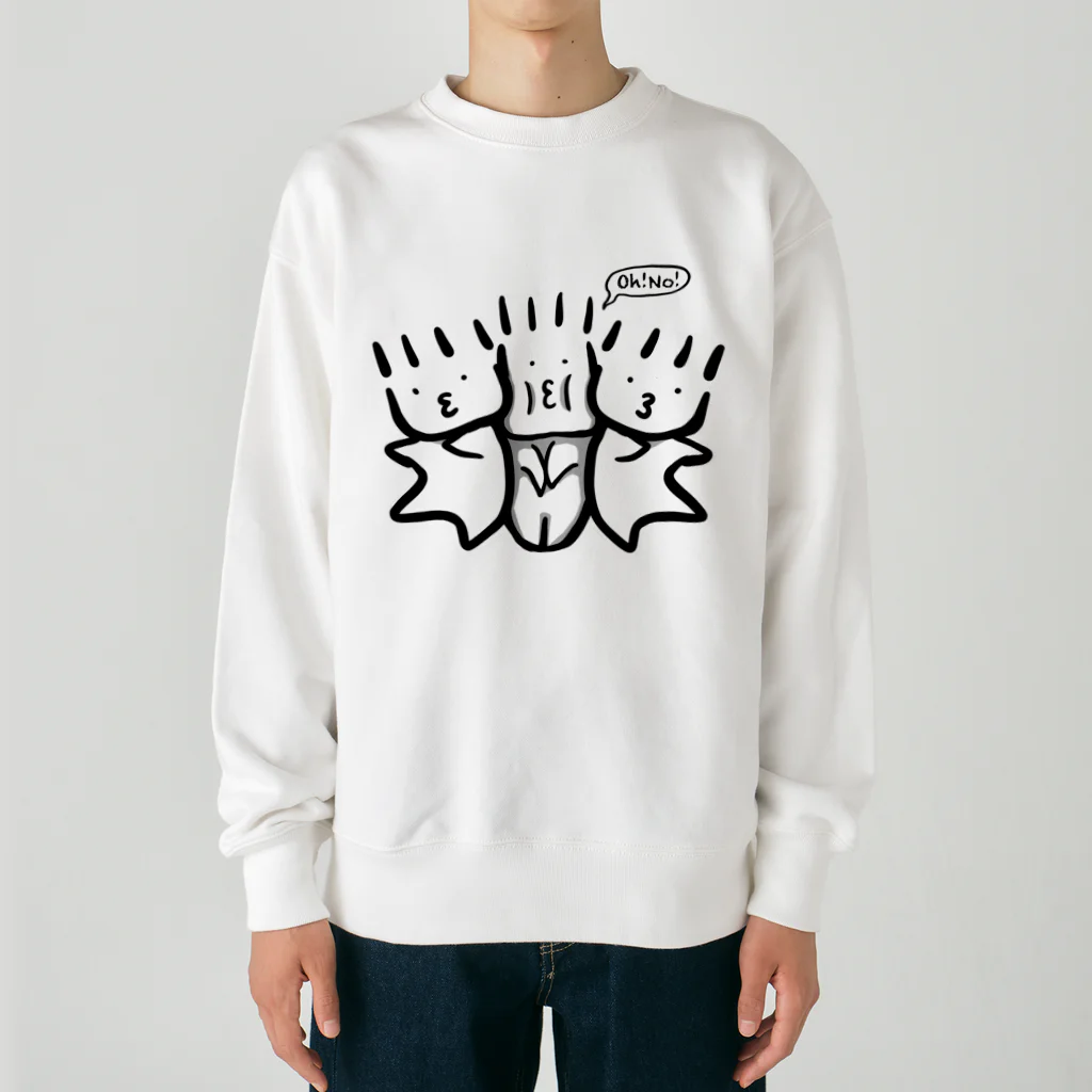 もちーショップのもちゃさんど Heavyweight Crew Neck Sweatshirt