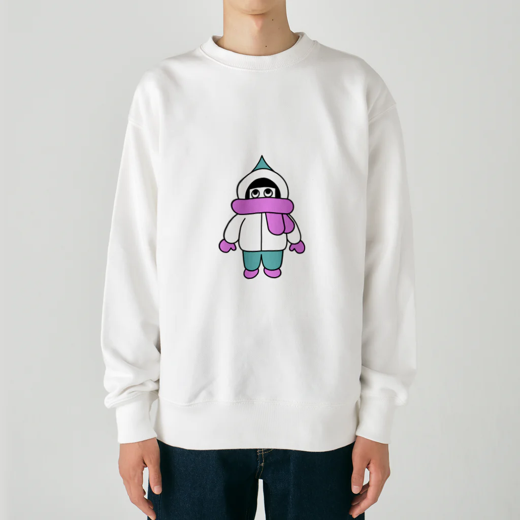 旦那芸術の冬モコさん Heavyweight Crew Neck Sweatshirt